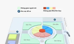 Sơ đồ tham quan Triển lãm thành tựu đất nước 80 năm