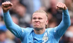 Man City thắng nhờ cú đúp của Haaland Man City thắng nhờ cú đúp của Haaland