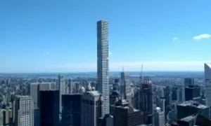 Tòa tháp cao thứ 5 New York 'đầy vết nứt' sau 10 năm Tòa tháp cao thứ 5 New York 'đầy vết nứt' sau 10 năm
